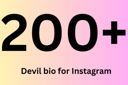 Devil bio for Instagram